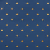 Schumacher Hubert'S Bees Midnight & Gold Wallpaper