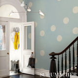 Schumacher Monte Carlo Soft Blue Wallpaper - Eade's Wallpaper