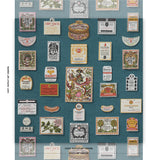 Schumacher Salud Grotto Blue Wallpaper - Eade's Wallpaper
