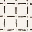 Schumacher 5015610 DRIFTING GRID in BLACK Wallpaper - CAROLI