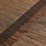Schumacher Axel Fringe Wallcovering Brown/Copper Wallpaper