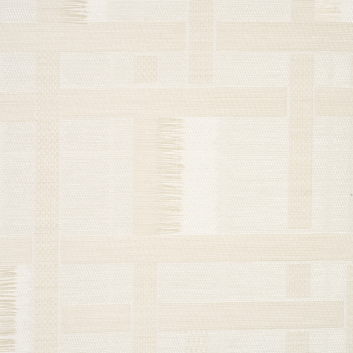 Schumacher Axel Plaid Wallcovering Parchment Wallpaper