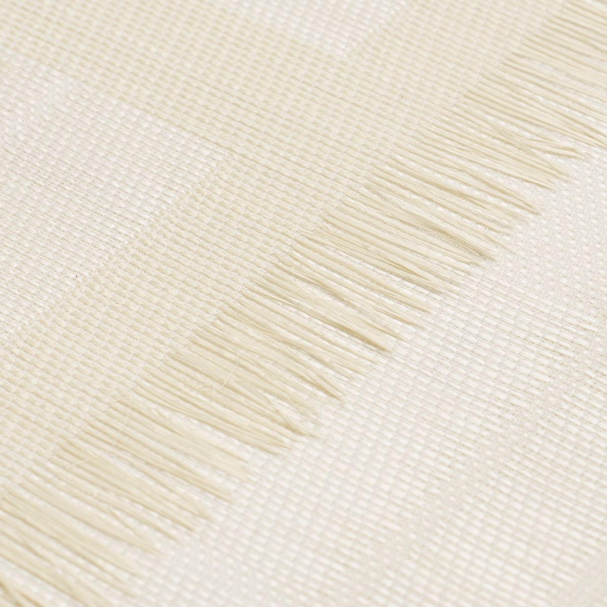 Schumacher Axel Plaid Wallcovering Parchment Wallpaper