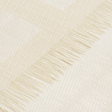 Schumacher Axel Plaid Wallcovering Parchment Wallpaper