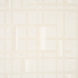 Schumacher Axel Plaid Wallcovering Parchment Wallpaper