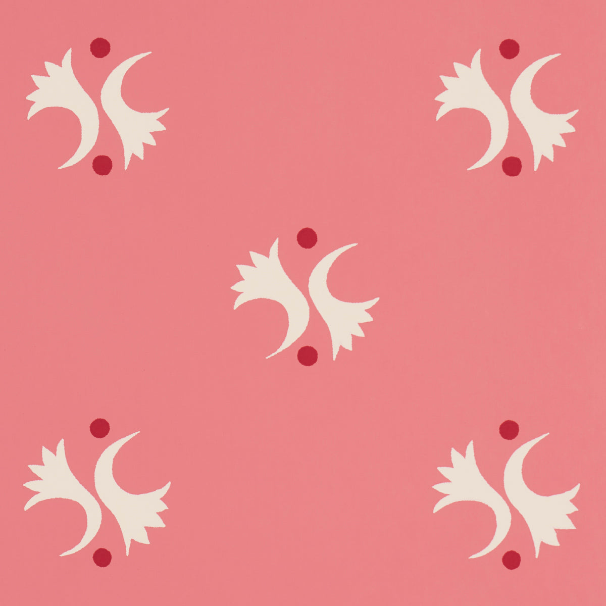 Schumacher Lavigne Rouge Wallpaper - Eade's Wallpaper