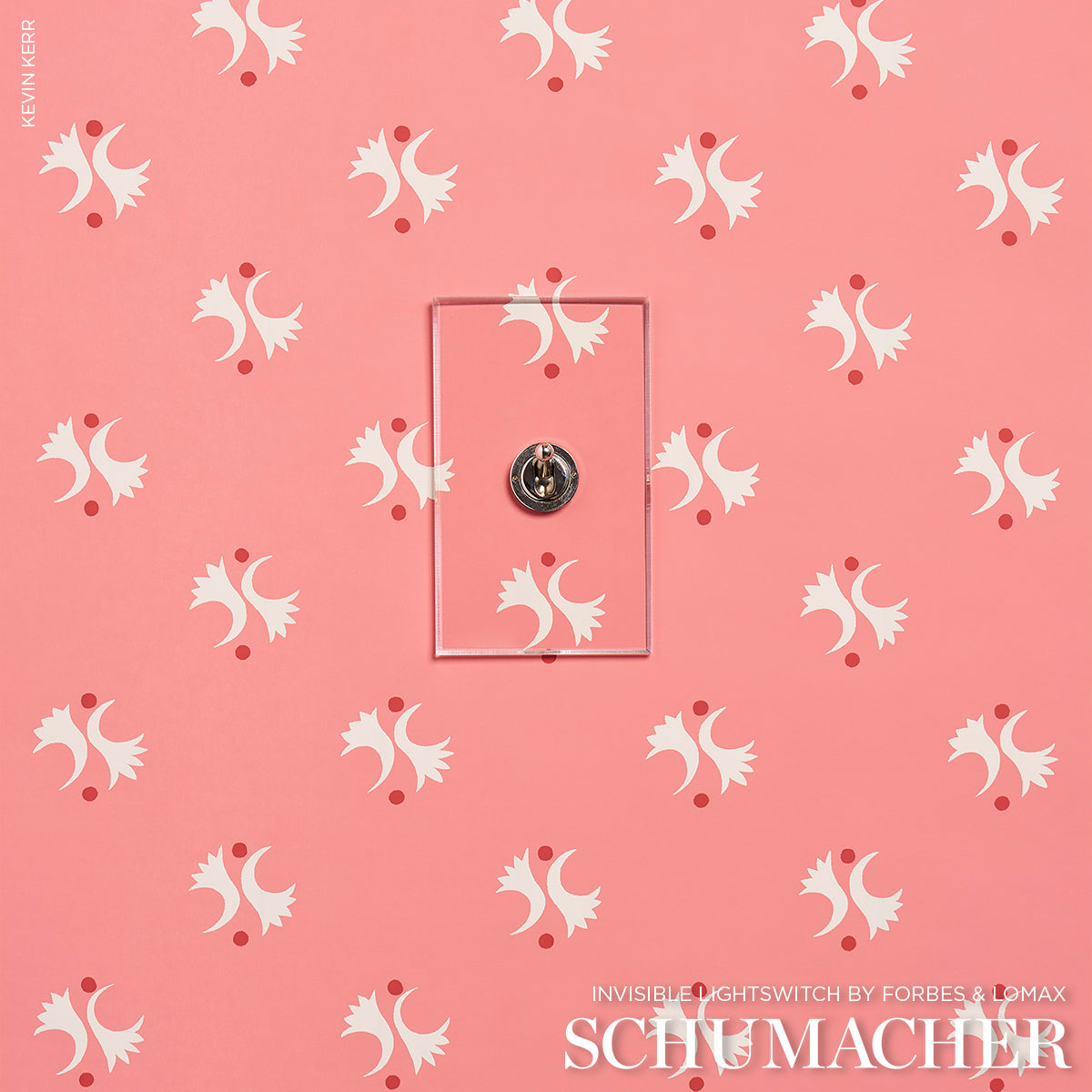 Schumacher Lavigne Rouge Wallpaper - Eade's Wallpaper
