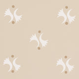 Schumacher Lavigne Natural Wallpaper - Eade's Wallpaper
