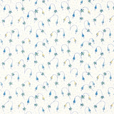 Schumacher Lolly Floral Blues Wallpaper - Eade's Wallpaper