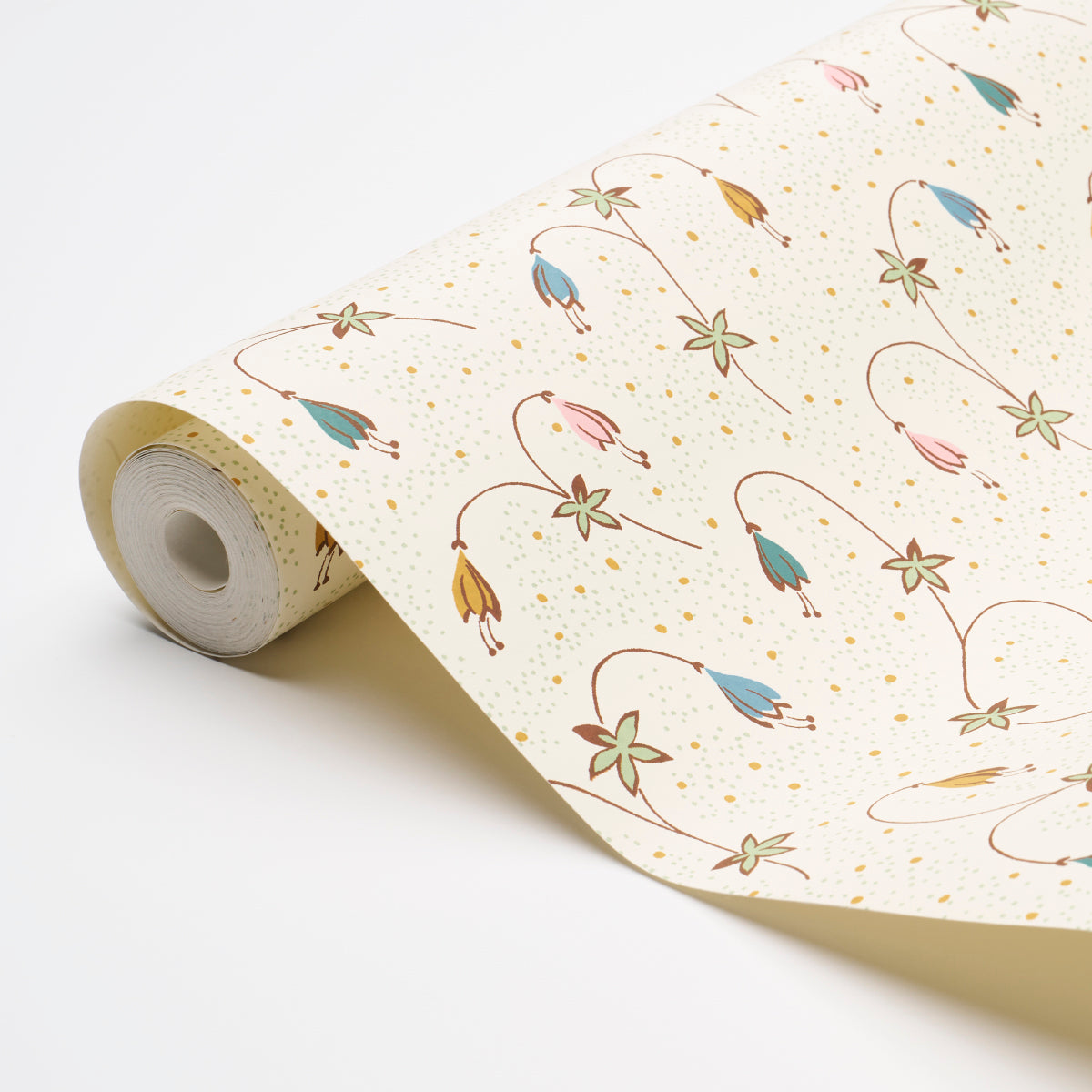 Schumacher Lolly Floral Confetti Wallpaper - Eade's Wallpaper
