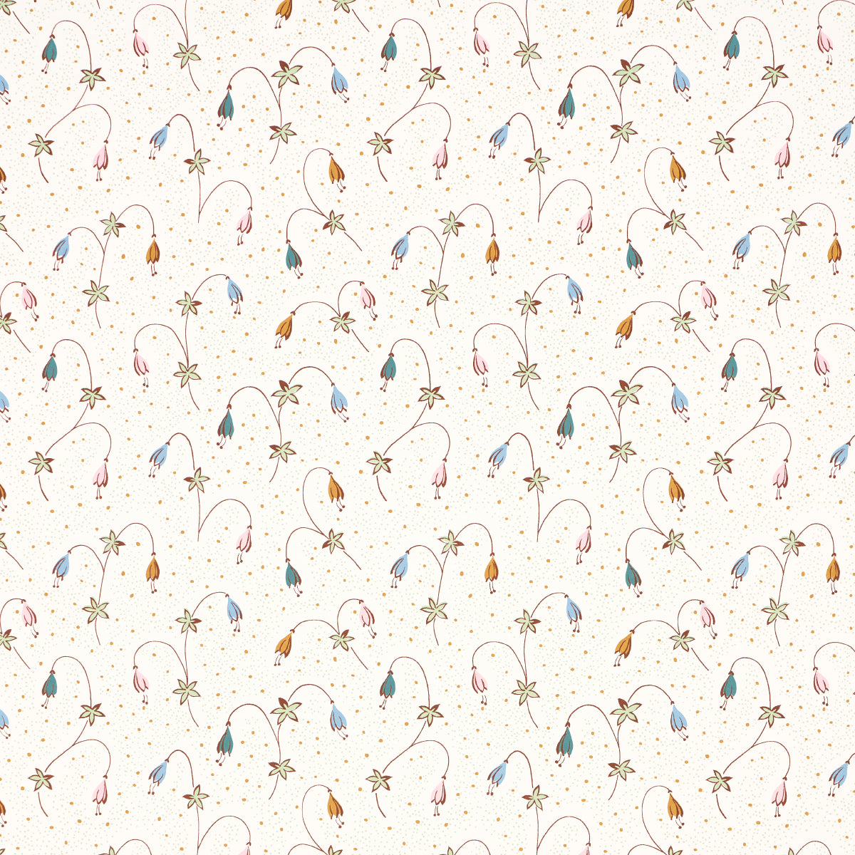 Schumacher Lolly Floral Confetti Wallpaper - Eade's Wallpaper