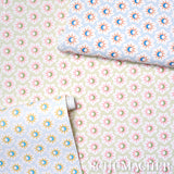 Schumacher Lucie Yellow & Sky Wallpaper - Eade's Wallpaper