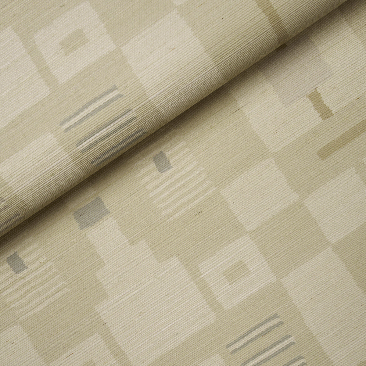 Schumacher Periscope Sisal Neutral Wallpaper - Eade's Wallpaper