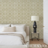 Schumacher Periscope Sisal Neutral Wallpaper - Eade's Wallpaper