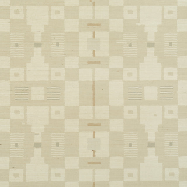 Schumacher Periscope Sisal Neutral Wallpaper - Eade's Wallpaper