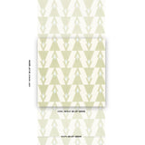 Schumacher Kalido Pistachio Wallpaper