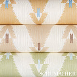 Schumacher Kalido Pistachio Wallpaper