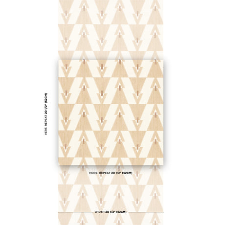 Schumacher Kalido Oat Wallpaper