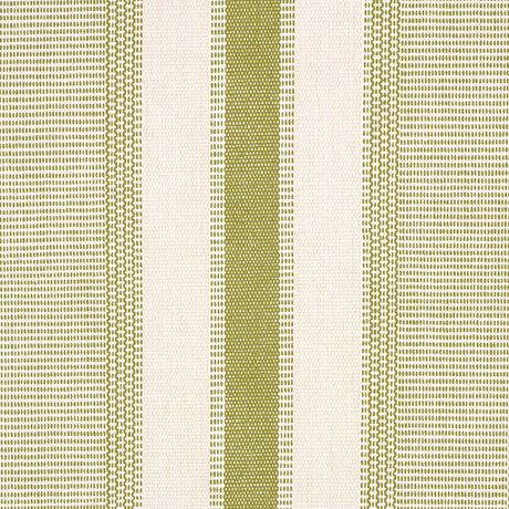 Schumacher 5015802 IPALA STRIPE VINYL in FERN Wallpaper - A 