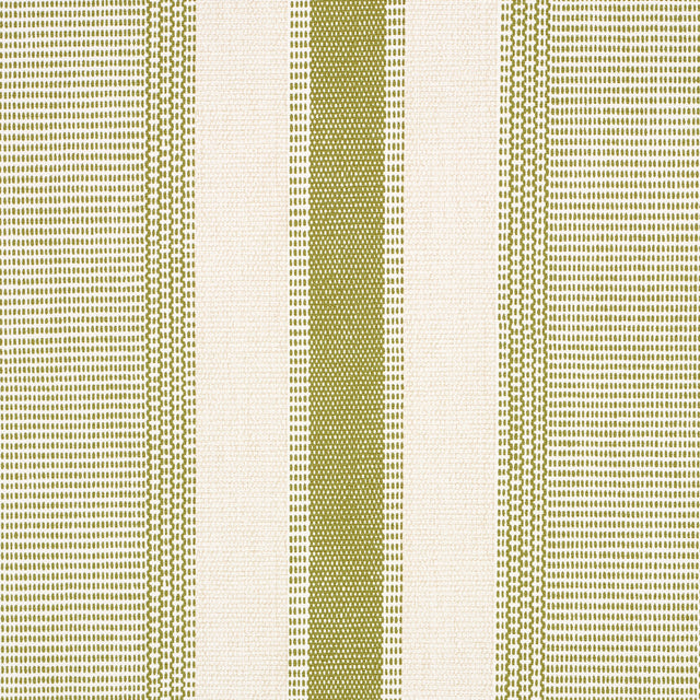 Schumacher 5015802 IPALA STRIPE VINYL in FERN Wallpaper - A 