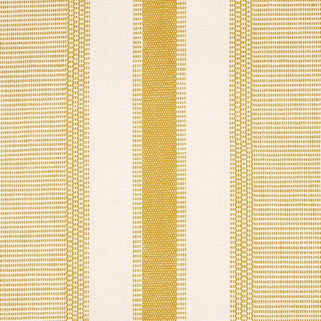 Schumacher 5015804 IPALA STRIPE VINYL in OCHRE Wallpaper - A
