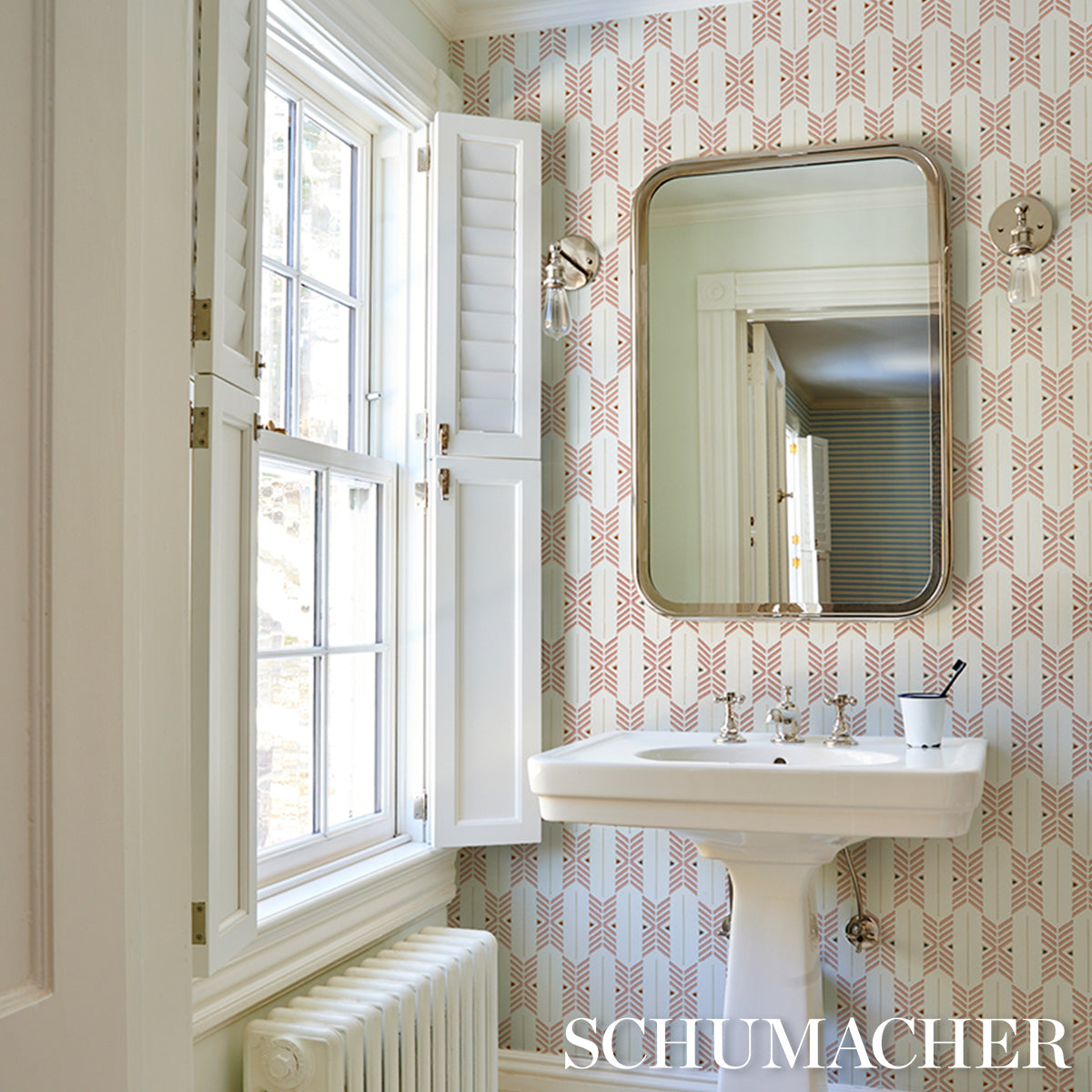 Schumacher Quiver Sunset Wallpaper - Eade's Wallpaper