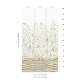 Schumacher Chinoiserie Grande Panel Set Neutral Wallpaper