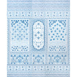 Schumacher Montecito Panel Set Indigo Wallpaper - Eade's Wallpaper