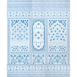 Schumacher Montecito Panel Set Indigo Wallpaper - Eade's Wallpaper