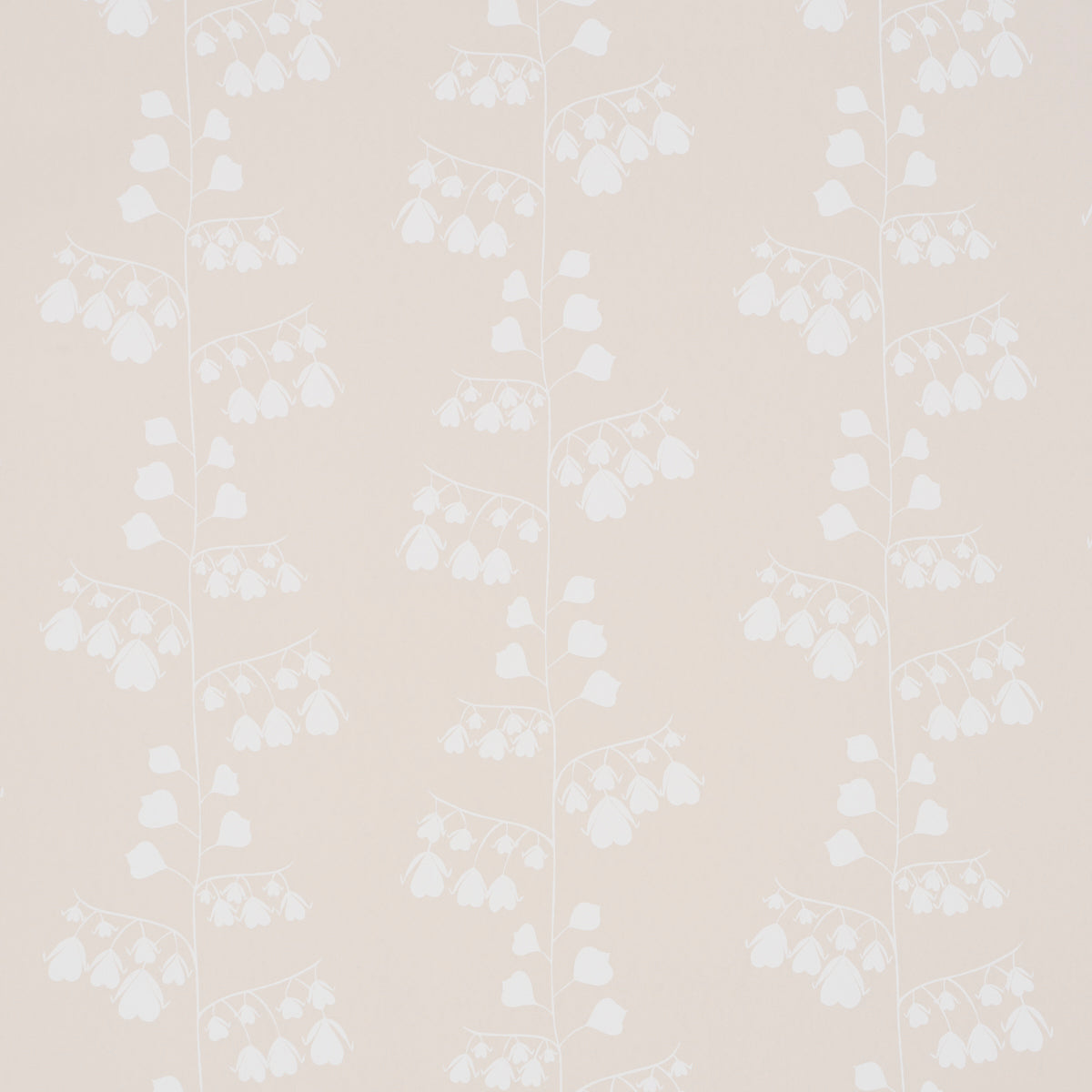 Schumacher Bleeding Hearts Neutral Wallpaper