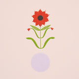 Schumacher Forget Me Dots Pink Wallpaper