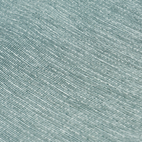 Schumacher Linen Plissé Wallcovering Adriatic Blue Wallpaper - Eade's Wallpaper