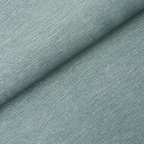 Schumacher Linen Plissé Wallcovering Adriatic Blue Wallpaper - Eade's Wallpaper