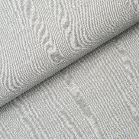 Schumacher Linen Plissé Wallcovering Mist Wallpaper - Eade's Wallpaper