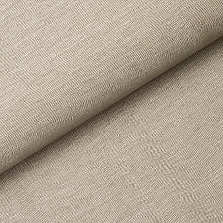 Schumacher Linen Plissé Wallcovering Natural Wallpaper - Eade's Wallpaper