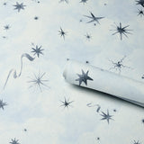 Schumacher Luminaries Clear Blue Wallpaper - Eade's Wallpaper