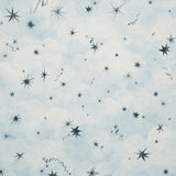 Schumacher Luminaries Clear Blue Wallpaper - Eade's Wallpaper