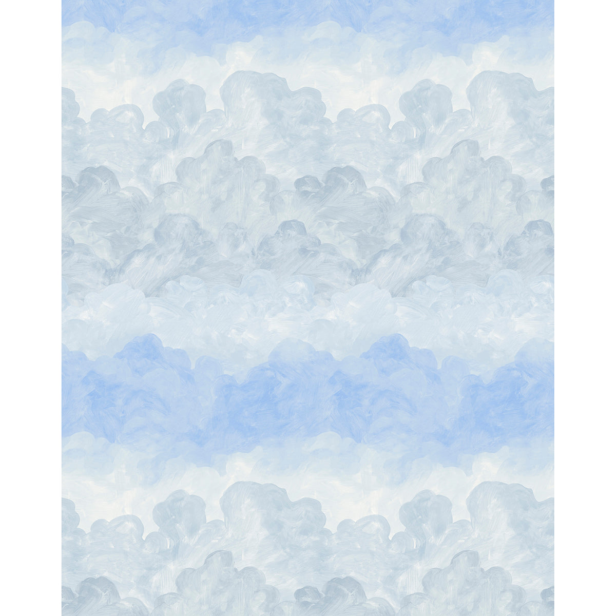 Schumacher Painted Sky Clear Blue Wallpaper - Eade's Wallpaper