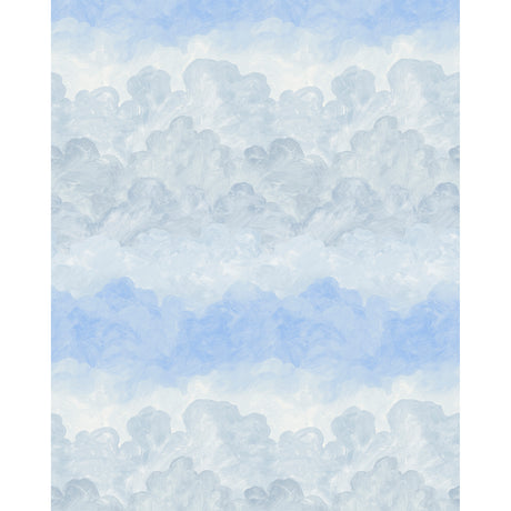 Schumacher Painted Sky Clear Blue Wallpaper - Eade's Wallpaper