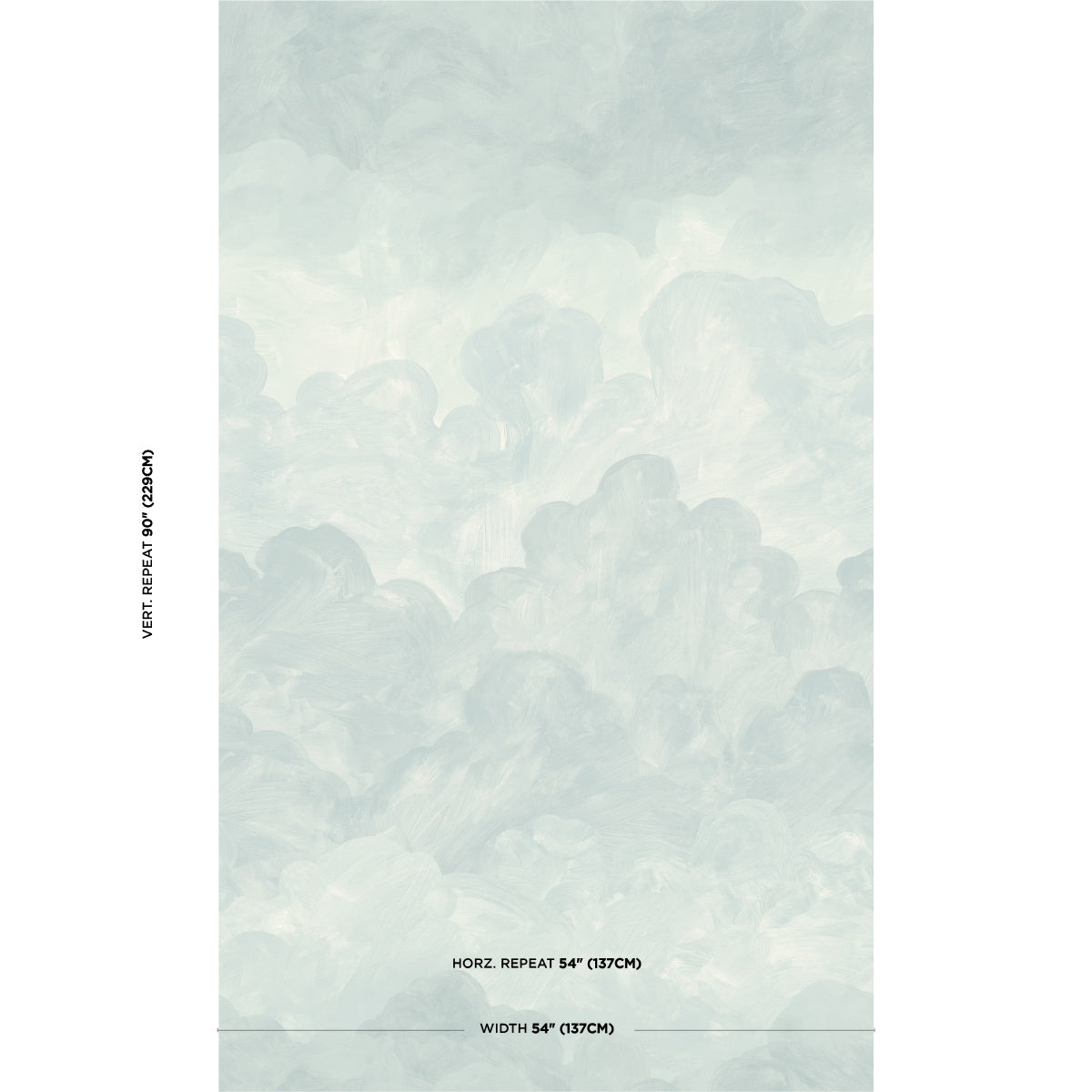 Schumacher Painted Sky Air Wallpaper - Eade's Wallpaper