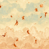 Schumacher Ascendance 3 Panel Set Dusk Wallpaper