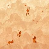Schumacher Ascendance 3 Panel Set Dusk Wallpaper