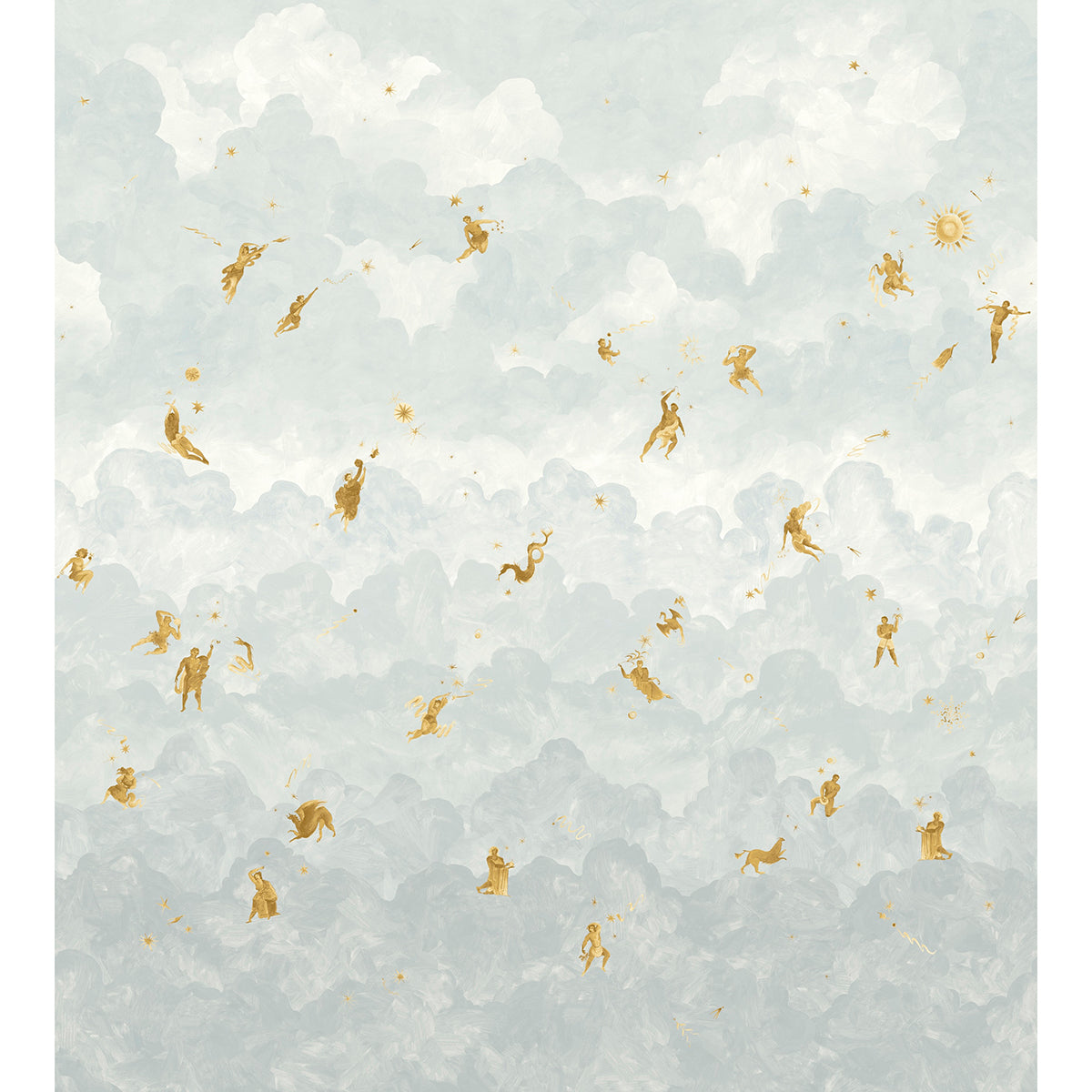 Schumacher Ascendance 3 Panel Set Air Wallpaper