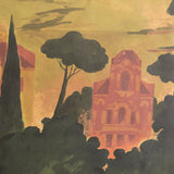 Schumacher Appian Way 4 Panel Set Daylight Wallpaper