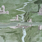 Schumacher Appian Way 4 Panel Set Fog Wallpaper