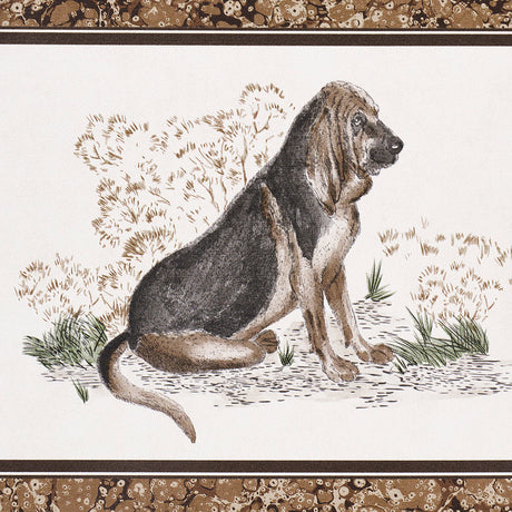Schumacher 5016081 CHASERâ€™S LEGACY in BARK Wallpaper - A C