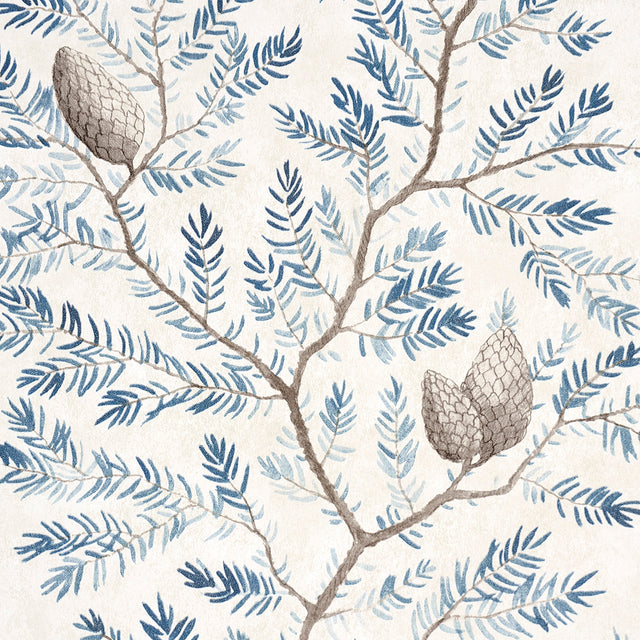 Schumacher 5016091 PINEWOOD in WINTER Wallpaper - A COUNTRY 