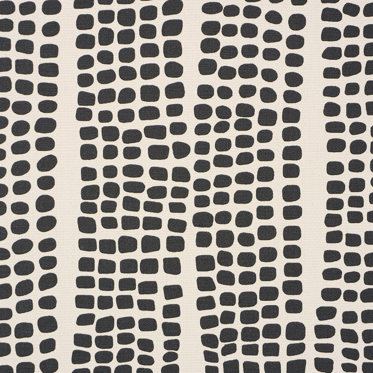 Schumacher 5016110 NOLAND VINYL in CARBON Wallpaper - MESA