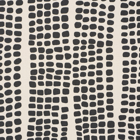 Schumacher 5016110 NOLAND VINYL in CARBON Wallpaper - MESA