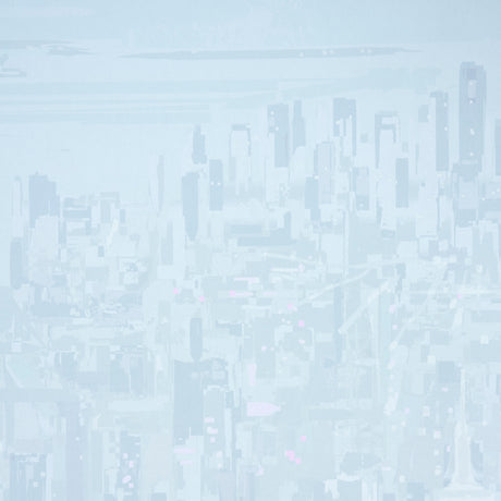Schumacher 5016190 PASCAL CAMPION'S NEW YORK SKYLINE in BLUE